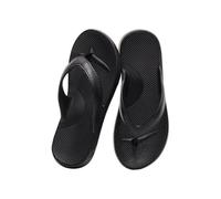 Vhersily Chanclas mujer mar chanclas unisex de secado rápido plantilla deportiva ligeras elegantes zapatillas verano flip chanclas antideslizantes Flops para playa, piscina ducha, Negro , 36 EU