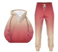 Vhersily Chándal de jogging para hombre, chándales deportivos de fútbol, con capucha y pantalones, Sportswear Fitness Training Suit para fitness y yoga, gimnasio, para llevar nuevo semestre, para