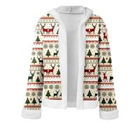 Vhersily Chaqueta de hombre vikingo de la Edad Media Mitología Nórdica Capucha Fondo Negro Motivos Azul Martillo de Thor Trendy Tema Mitológico Personal Diario Modelo Único y Atractivo, Rojo 1, XXL