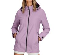 Vhersily Chaqueta impermeable para mujer, ligera, plegable, delgada, para viajes, ciclismo, senderismo, exteriores, otoño e invierno, B Violeta, 3XL