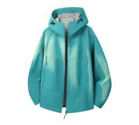 Vhersily Chaqueta Softshell para hombre a prueba de viento con cierre de cremallera de montaña polar chaqueta cortavientos cálido sombrero parka abrigo impermeable para correr, baloncesto, senderismo