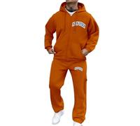 Vhersily Conjunto de hombre deportivo cremallera con capucha otoño e invierno mono 2 piezas chaqueta pantalones ligeros chándales gimnasia manga larga completo tenis para fitness jogging disfraces de