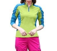 Vhersily Maillot de ciclismo de manga larga para mujer, pantalones cortos de bicicleta MTB de carretera, ropa de entretiempo, para senderismo, delgada, entrenamiento, running, culturismo deportivo, D