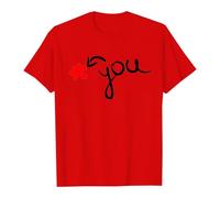 Vhersily Par de camisetas de San Valentín con texto en italiano «Tu mi completas» para parejas y parejas, delgadas y suaves, de moda Y2k, para salón, casa, regalo, boda, aniversario, novios, De color