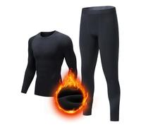 Vhersily Ropa interior térmica hombre invierno transpirable camiseta térmica y bragas largas térmicas Homewear Sleepwear Loungewear Nightwear Otoño Invierno suave y ligero pijamas de noche regalo Año