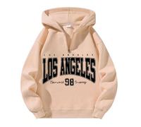Vhersily Sudadera con capucha para mujer, colección de manga larga, estampado bicolor, estampado con bolsillos, para uso único, temporada urbana, verde caqui, XL