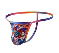 Vhersily Tanga japonesa para hombre, tanga, ropa interior, braguita de algodón con cintura baja, bikini de secado rápido, braguitas ligeras transpirables para natación, playa, ropa de calle, Camuflaje