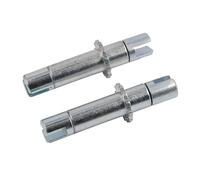 VHEUHZ 2 piezas Ajustador de la zapata del freno de mano compatible con Volvo XC90 2002-2013 10253021 Plata