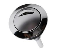 VHEUHZ 34494907 Optima 49 Doble pulsador WC cromo compatible con Twyford Conjunto de pulsador de cisterna de inodoro de doble descarga
