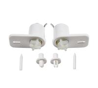 VHEUHZ Bisagra para Puerta de frigorífico-congelador Compatible con Dometic 4200 Pivote para caravanas autocaravanas Campers DFH2 2412865004 241286500