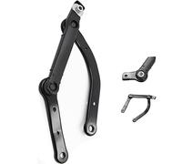 VHEUHZ Brazo del limpiaparabrisas delantero derecho limpiaparabrisas brazo limpiador brazo de limpieza Compatible con BMW E60 E61 E63 E64 61617185366 5 6 Series