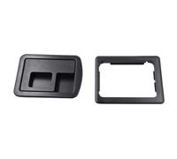 VHEUHZ Funda de maletero Cubreobjetos Asa compatible con Audi A3 A4 A5 A6 A8 Manija de la cubierta de carga del revestimiento del maletero