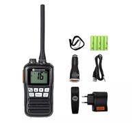 VHF Portable Orangemarine WP200 - Impermeable IP67, 1/3 W, Autonomía 10 h, 5 pilas Ni-MH, Doble espera / Triple