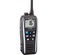 VHF PORTATIL ICOM IC-M25 EURO BLANCA (BANDAS LATERALES) PROTECCION IPX7 FLOTA Y PARPADEA BATERIA DE LITIO 1500mAh 11H AUTONOMIA