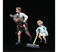 VHGHHVEJ 1/35 Kit de modelismo de Resina de Soldado de la Segunda Guerra Mundial Figura sin Pintar ni Montar Kit de modelismo de Resina //L7e5Z1
