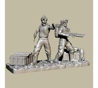 VHGHHVEJ 1/35 Kit de modelismo de Resina de Soldados Agentes de Ciencia ficción, Figuras sin Pintar ni Montar //L7e6Z1