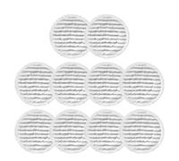 VHGHHVEJ For S7000 S7001 S7000AMZ S7001TGT S7201 S7001C U6002 Serie Mopa A Vapor Repuestos Limpieza Paño De Mopa Almohadillas Accesorios(10pcs)