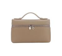 Vhitler Cartera Crossbody para Mujer, Bolso de Diseñador, Bolso Cruzado y de Embrague, Gris Elephant Grey