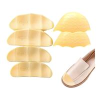 Vhjlfig 3 pares de almohadillas para los dedos de los zapatos, almohadillas suaves antideslizantes de la lengua de PU transpirables para zapatos de tacón y sandalias planas