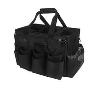 Vhjlfig Bolsas de limpieza para limpiadores | Bolsa de organización para utensilios de limpieza, bolsa transpirable con asa y correa para el hombro, resistente al agua, plegable para el lugar de