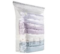Vhjlfig Bolsas de Vacío al Vacío | Compresión Sin Bomba Transparente, Bolsas de Almacenamiento para Ropa - para Casa Viaje Universidad Dormitorio Equipaje Cojín Edredón Manta Ropa Ropa de Cama Tela
