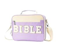 Vhjlfig Bolso de mano con correa ajustable para la Biblia, gran portadores de la Biblia, para iglesias, pastores, cristianos, reuniones de oración, viaje misionero, devoción familiar, viajeros, viajes