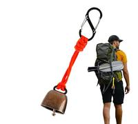 Vhjlfig Campana - Campana de Defensa - ruidosa Campana de para Fines Decorativos | para Camping al Aire Libre mochilero Supervivencia montaña Todoterreno