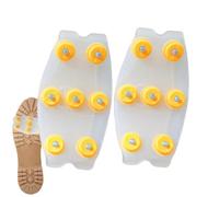Vhjlfig Crampones antideslizantes para zapatos y botas | Crampones universales antideslizantes de 7 puntas, Grips antideslizantes para zapatos, para deportes al aire libre, senderismo, escalada pesca