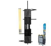 Vhjlfig de Snowboard, Protectora Resistente con Cintas Tejidas - Contenedor de Almacenamiento de esquís, para Chaqueta, Casco, Botas, Llaves, Deportes de Invierno, Vacaciones, Hombres y