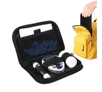 Vhjlfig Estuche para Monitor De Glucosa | Funda De Transporte para Medidor De Azúcar En Sangre,Organizador Portátil Protector para Tiras Reactivas Y Lancetas De Traslado