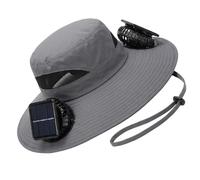 Vhjlfig Gorro con Ventilador,Gorras para Senderismo Pesca Protección UV | Gorras Trucker de Protección Solar | para Hombre, Esposo, Pescador, Senderismo, Camping, Playa, Jardinería, Viaje al Aire
