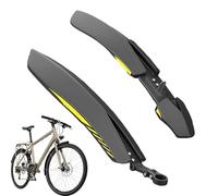 Vhjlfig Guardabarros para Bicicletas,Cubre Salpicaduras De Agua,Protector para Bicicletas De Carretera 60 66 70 Cm Delantero Y Trasero - Conducción en Condiciones Mojadas