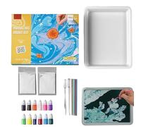 Vhjlfig Juego de pintura moteada al agua, kit de pintura moteada para,Kits de sobre Agua para | Mejores ideas de Juguetes para Actividades de 6, 7, 8, 9 y 10 Años