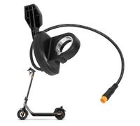 Vhjlfig Mango de gas eléctrico,Repuestos ergonómicos de 3 pines,Dedo Scooter Eléctrico Mango de acelerador - Para Motocross, Vehículos todoterreno, Go-Kart, bicicleta, scooter, conductor, mecánico
