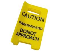 Vhjlfig Pinza para el pelo con texto en inglés "Do Not Approach" (10 x 6,3 cm), con texto en inglés "Do Not Approach", pinza para el pelo, pinza de sujeción fuerte, para mujeres, niñas, estudiantes