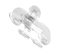 Vhjlfig Soporte para libros de 12 ° | Pinzas de sujeción laterales transparentes | Portable Portable para Estudio Cocina Escuela Libro de texto Enseñanza Libro de Cocina