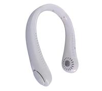 Vhjlfig Ventilador de cuello | Ventilador sin cuchilla manos libres | Sin hojas, recargable, diseño de auriculares, ventiladores de refrigeración alimentados por USB para mujeres hombres, 5
