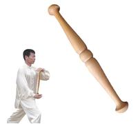 VHKJewE Regla de Madera for Tai Chi, Palo Taiji Bang for Clases Fitness y rehabilitación