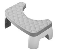VHKJewE Taburete empalmable for baño, Orinal en Cuclillas, Taburete for pies, Apto for Todos los inodoros, for Hacer Caca, fácil Almacenamiento(Grey)
