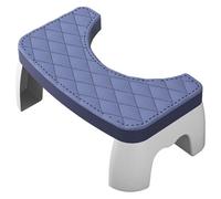 VHKJewE Taburete empalmable for baño, Orinal en Cuclillas, Taburete for pies, Apto for Todos los inodoros, for Hacer Caca, fácil Almacenamiento(Blue)