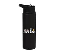 VHS - Cinta de casete para disquetes, diseño retro Stainless Steel Insulated Water Bottle