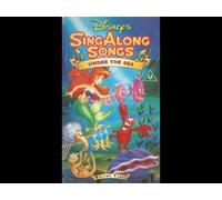 VHS SING ALONG SONG UNDER THE SEA