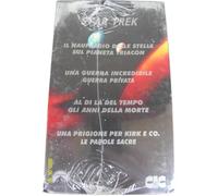 Vhs STAR TREK Serie Classica(Tv)(Naufragio guerra inc. al di la prig xkirk 4vhs)