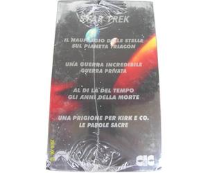 Vhs STAR TREK Serie Classica(Tv)(Naufragio guerra inc. al di la prig xkirk 4vhs)