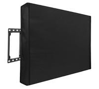 vhVHJry Funda Tv Exterior Outdoor Garden TV Cover Waterproof, Black Grey Sunscreen Television Protect Bag Protector Tv Exterior(Black,For TV 30-32in)
