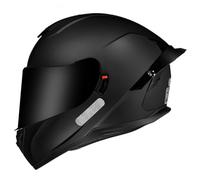 VHVYWY Cascos de Motocicleta Integrales con Bluetooth, Helmet Aprobados por Homologado ECE Bike Modulares Antivaho Doble Visera Casco de Moto para Adulto, Hombre y Mujere 01,M(56-57cm)