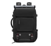 VHVYWY Mochila para PortáTil De 18 Pulgadas, Bolso De Viaje Impermeable para Hombre Y Mujer, con Compartimento para Ordenador Y Zapatos. Black