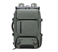 VHVYWY Mochila para PortáTil De 18 Pulgadas, Bolso De Viaje Impermeable para Hombre Y Mujer, con Compartimento para Ordenador Y Zapatos. Army Green
