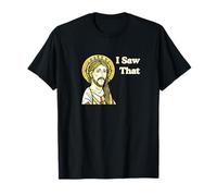 Vi Esa Cita Graciosa Jesús Meme Icono Cristiano Camiseta