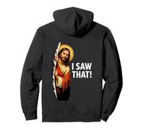 Vi eso - Divertido Meme Cristiano de Jesús Sudadera con Capucha